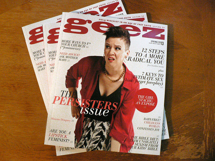 GEEZ magazine front cover